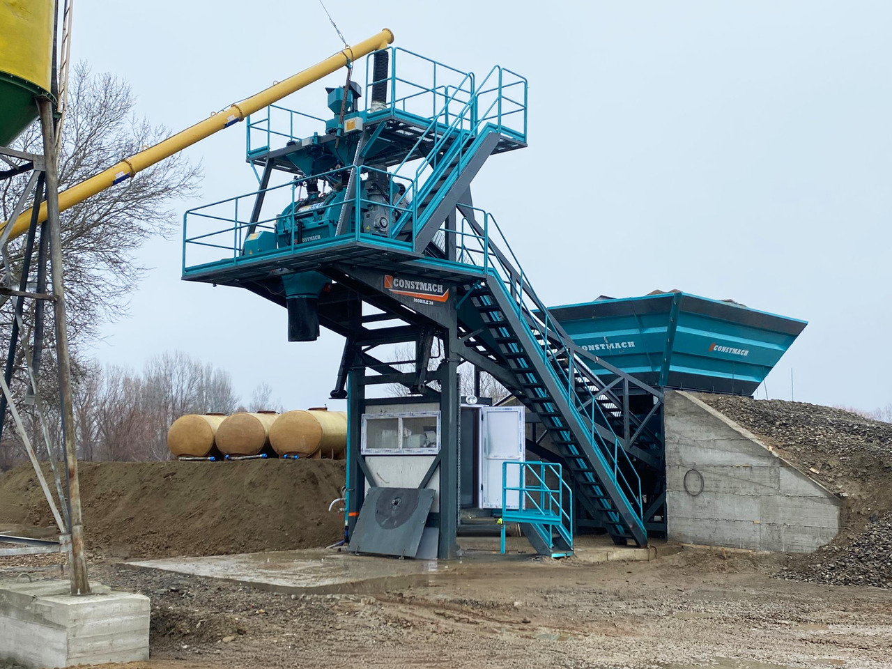 Constmach 30 m³/h Mobile Concrete Batching Plant - مصنع خلط الخرسانة: صور 5 Constmach 30 m³/h Mobile Concrete Batching Plant - مصنع خلط الخرسانة: صور 5