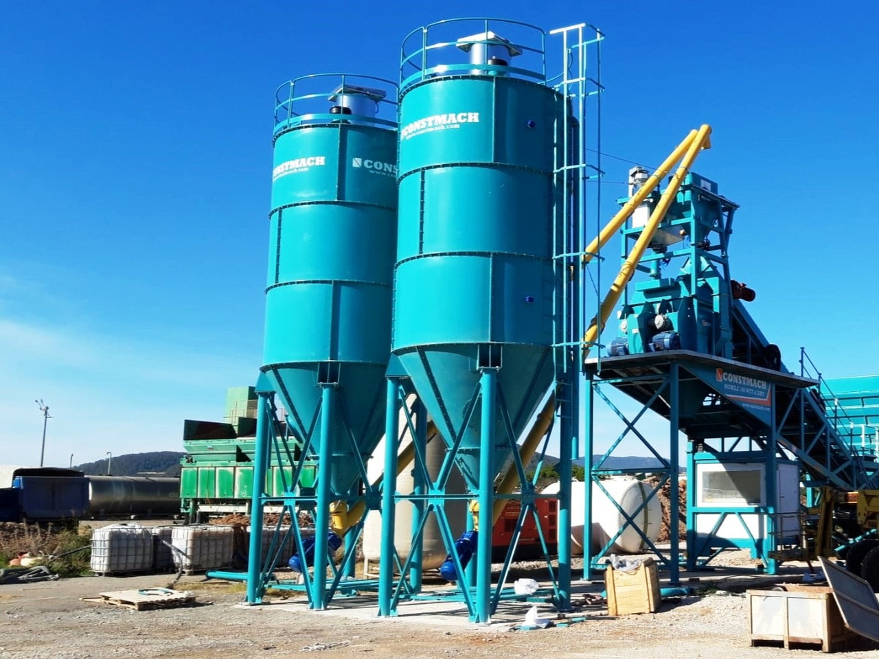 Constmach 50 Ton Capacity Cement Silo - خزان الأسمنت: صور 1 Constmach 50 Ton Capacity Cement Silo - خزان الأسمنت: صور 1