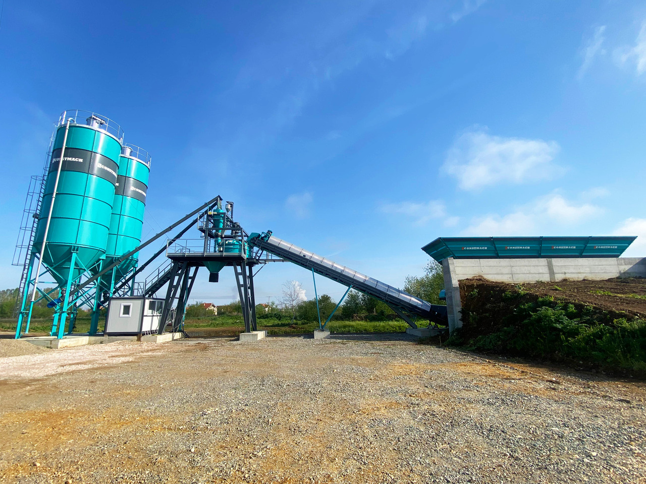 Constmach 60 m³/h Compact Concrete Batching Plant With Band - مصنع خلط الخرسانة: صور 4 Constmach 60 m³/h Compact Concrete Batching Plant With Band - مصنع خلط الخرسانة: صور 4