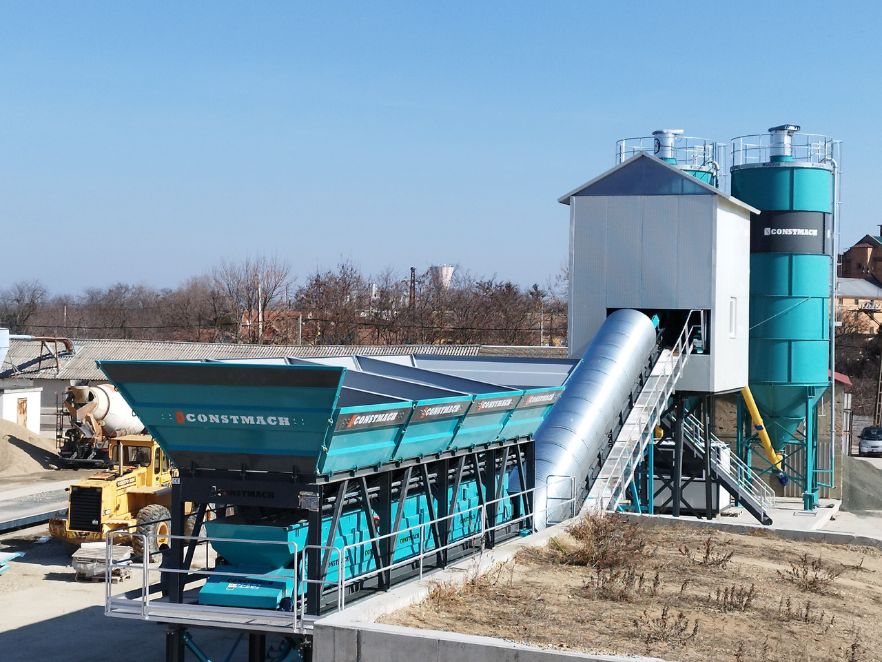 Constmach 60 m³/h Compact Concrete Batching Plant With Band - مصنع خلط الخرسانة: صور 2 Constmach 60 m³/h Compact Concrete Batching Plant With Band - مصنع خلط الخرسانة: صور 2