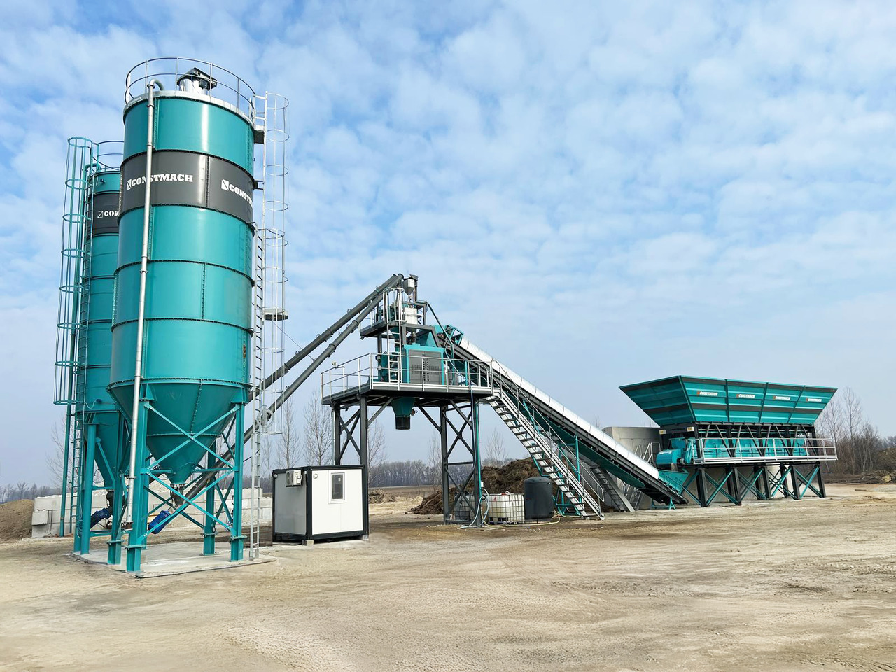 Constmach 60 m³/h Compact Concrete Batching Plant With Band - مصنع خلط الخرسانة: صور 3 Constmach 60 m³/h Compact Concrete Batching Plant With Band - مصنع خلط الخرسانة: صور 3