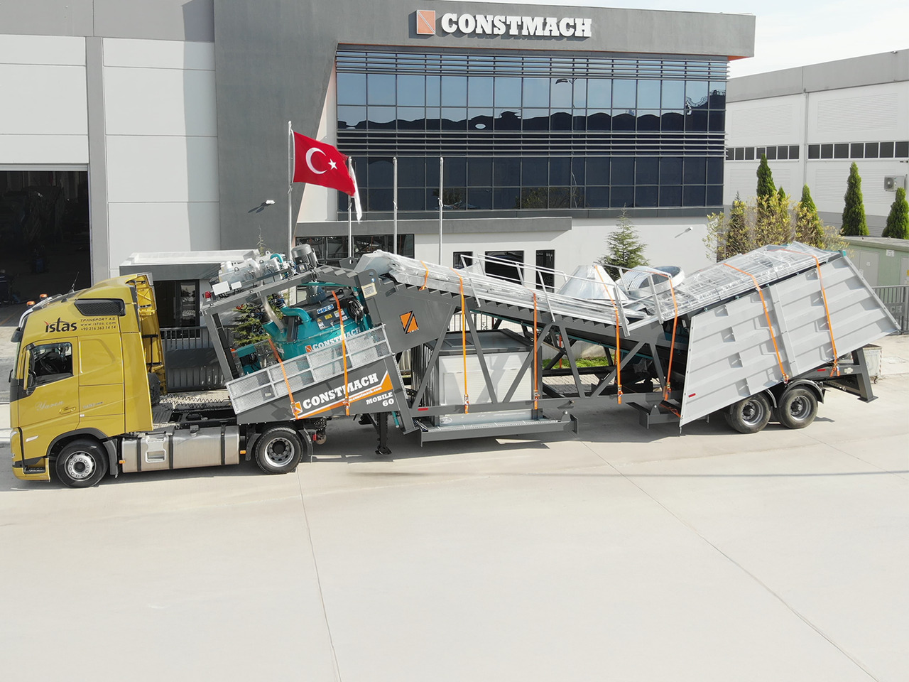 Constmach 60 m³/h Portable Concrete Batching Plant - مصنع خلط الخرسانة: صور 4 Constmach 60 m³/h Portable Concrete Batching Plant - مصنع خلط الخرسانة: صور 4