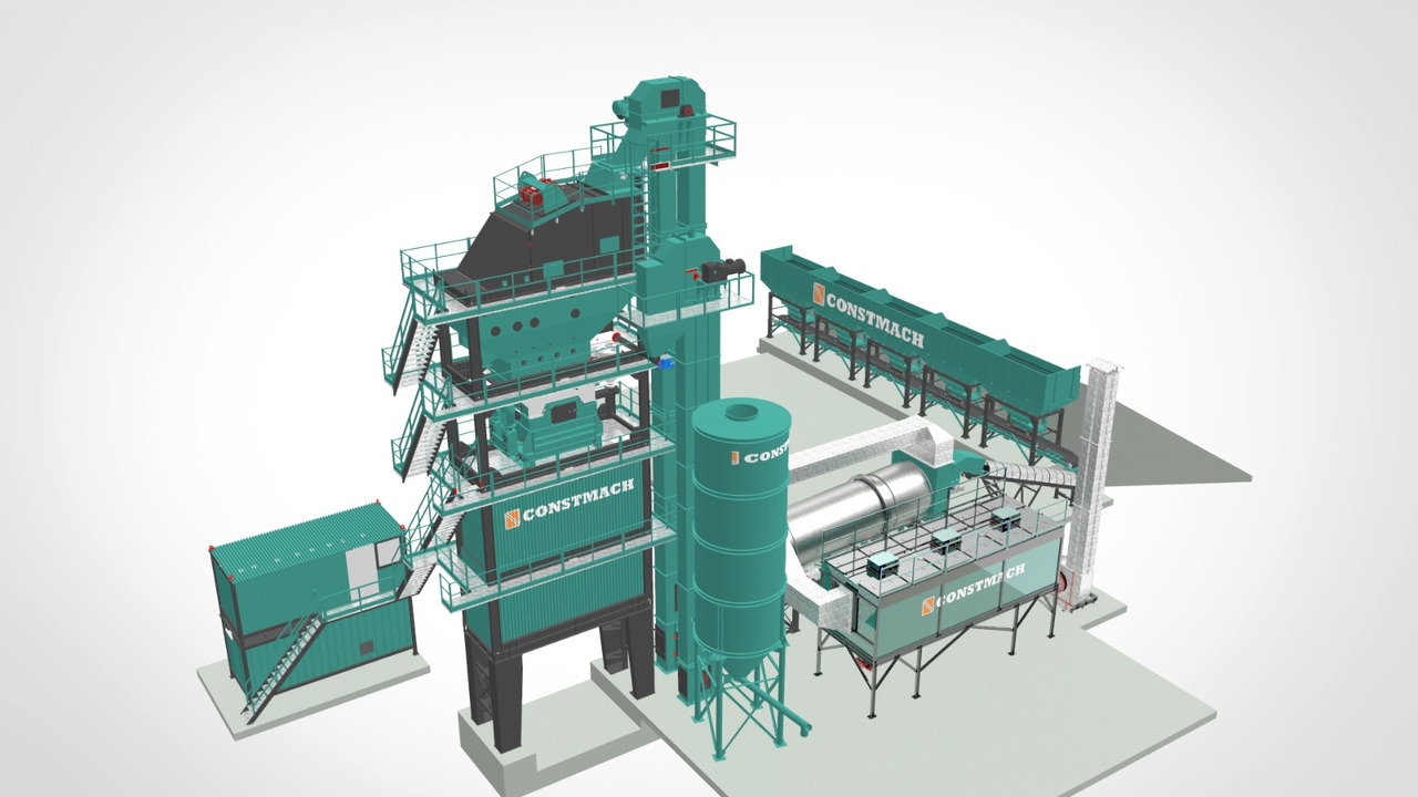 Constmach Centrales D'asphalte Fixes de Type Batch - معدات خلط الأسفلت: صور 3 Constmach Centrales D'asphalte Fixes de Type Batch - معدات خلط الأسفلت: صور 3