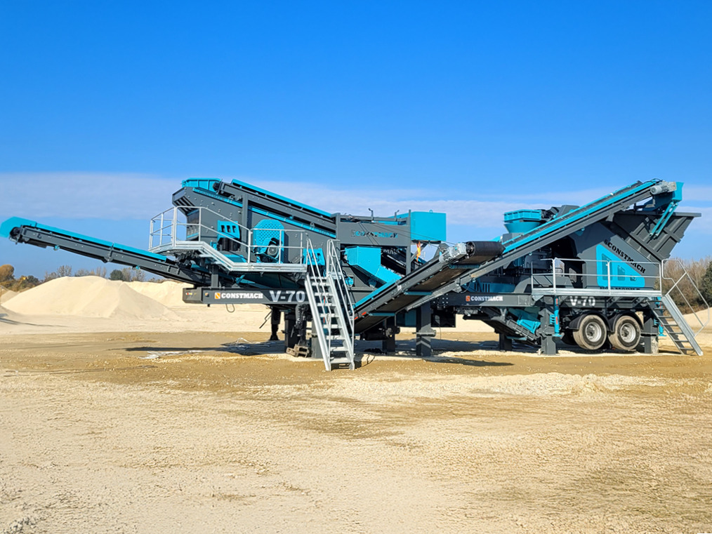 Constmach Concasseur À Impact À Axe Vertical Mobile D'une Capacité De 100 À 150 Tonnes - كسارة متحركه: صور 1 Constmach Concasseur À Impact À Axe Vertical Mobile D'une Capacité De 100 À 150 Tonnes - كسارة متحركه: صور 1