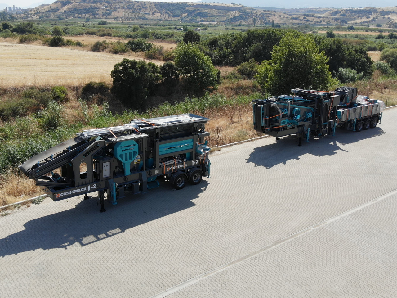 Constmach Installation Mobile De Concassage Et De Criblage À Impact D'une Capacité De 150 À 200 Tonnes - كسارة متحركه: صور 2 Constmach Installation Mobile De Concassage Et De Criblage À Impact D'une Capacité De 150 À 200 Tonnes - كسارة متحركه: صور 2