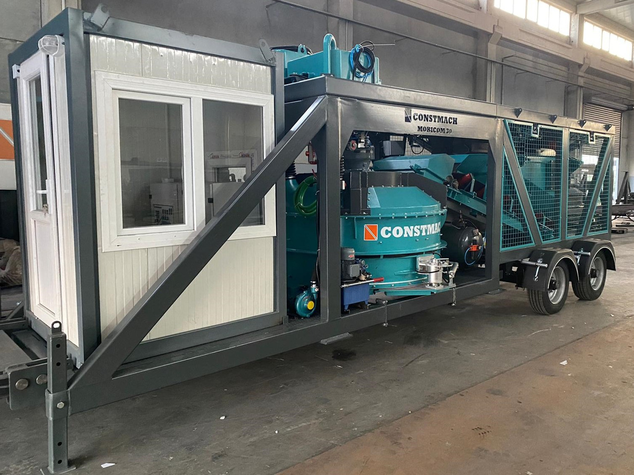 Constmach Mini-Mobile Betonmischanlage 30 m³/h - مصنع خلط الخرسانة: صور 3 Constmach Mini-Mobile Betonmischanlage 30 m³/h - مصنع خلط الخرسانة: صور 3