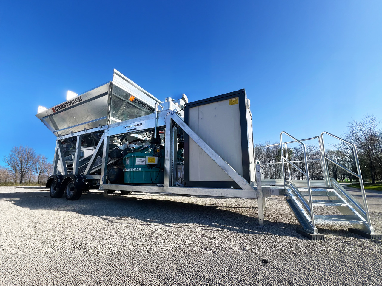 Constmach Mini Mobile Concrete Batching Plant 30 m³/h - مصنع خلط الخرسانة: صور 4 Constmach Mini Mobile Concrete Batching Plant 30 m³/h - مصنع خلط الخرسانة: صور 4