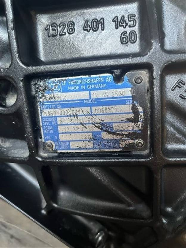 ZF 12AS2530 12AS2330 TO - علبة التروس - شاحنة: صور 5 ZF 12AS2530 12AS2330 TO - علبة التروس - شاحنة: صور 5