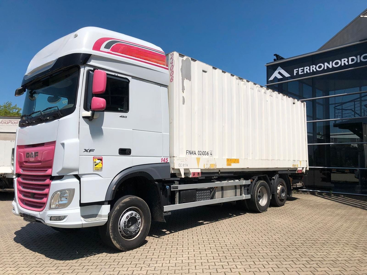DAF XF450 SSC Lenk/Lift*LBW*AHK*Standklima - شاحنات الحاويات / جسم علوي قابل للتغيير شاحنة: صور 3 DAF XF450 SSC Lenk/Lift*LBW*AHK*Standklima - شاحنات الحاويات / جسم علوي قابل للتغيير شاحنة: صور 3