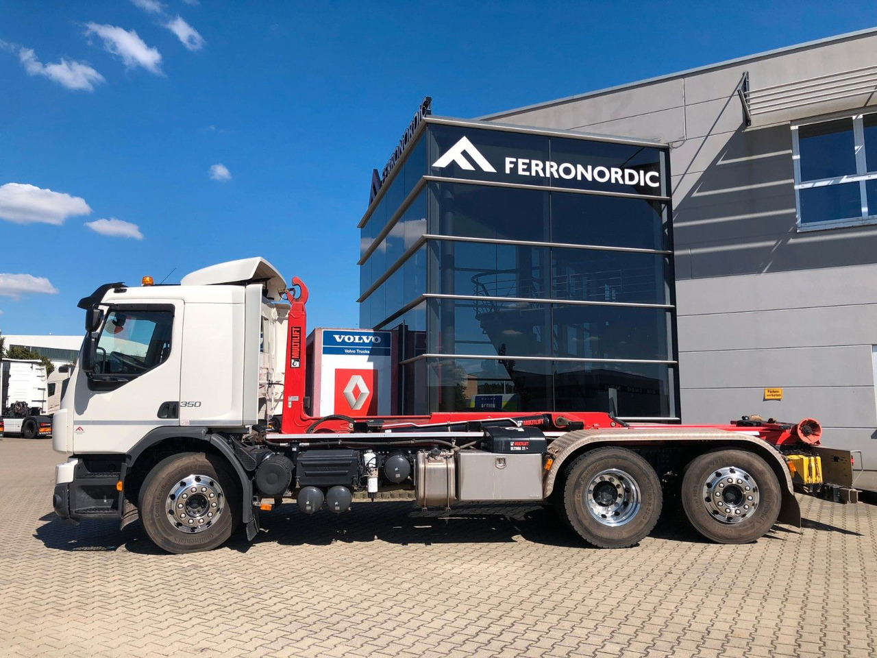 Volvo FE 350 6x2 Lenkachse*Alufelgen*HIAB*AHK*Klima - شاحنة ذات الخطاف: صور 3 Volvo FE 350 6x2 Lenkachse*Alufelgen*HIAB*AHK*Klima - شاحنة ذات الخطاف: صور 3