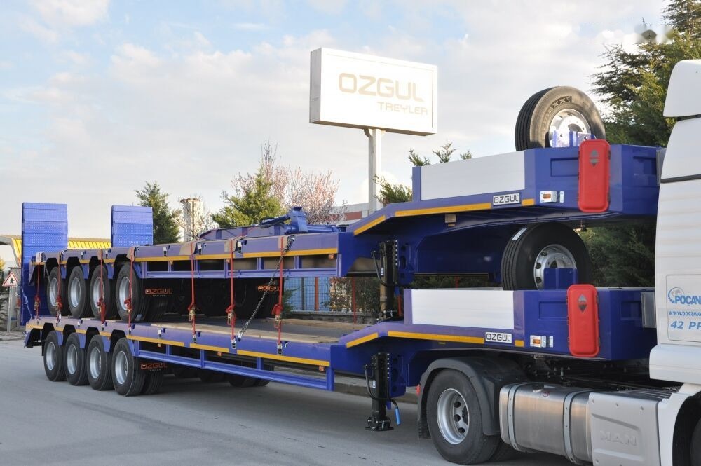 Özgül 4 AXLE LOWBED SEMI TRAILER - عربة مسطحة منخفضة نصف مقطورة: صور 2 Özgül 4 AXLE LOWBED SEMI TRAILER - عربة مسطحة منخفضة نصف مقطورة: صور 2