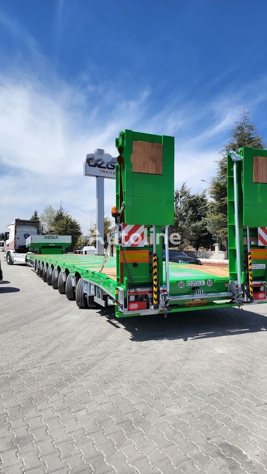 جديد عربة مسطحة منخفضة مقطورة لنقل المعدات الثقيلة Özgül 8 AXLE LOWBED SEMI TRAILER: صور 8