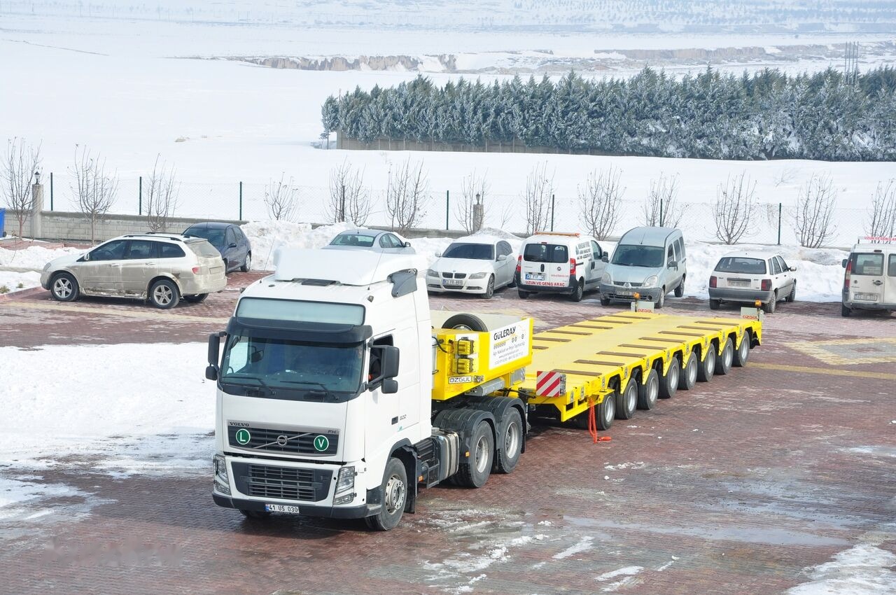 جديد عربة مسطحة منخفضة مقطورة لنقل المعدات الثقيلة Özgül 8 AXLE LOWBED SEMI TRAILER: صور 23
