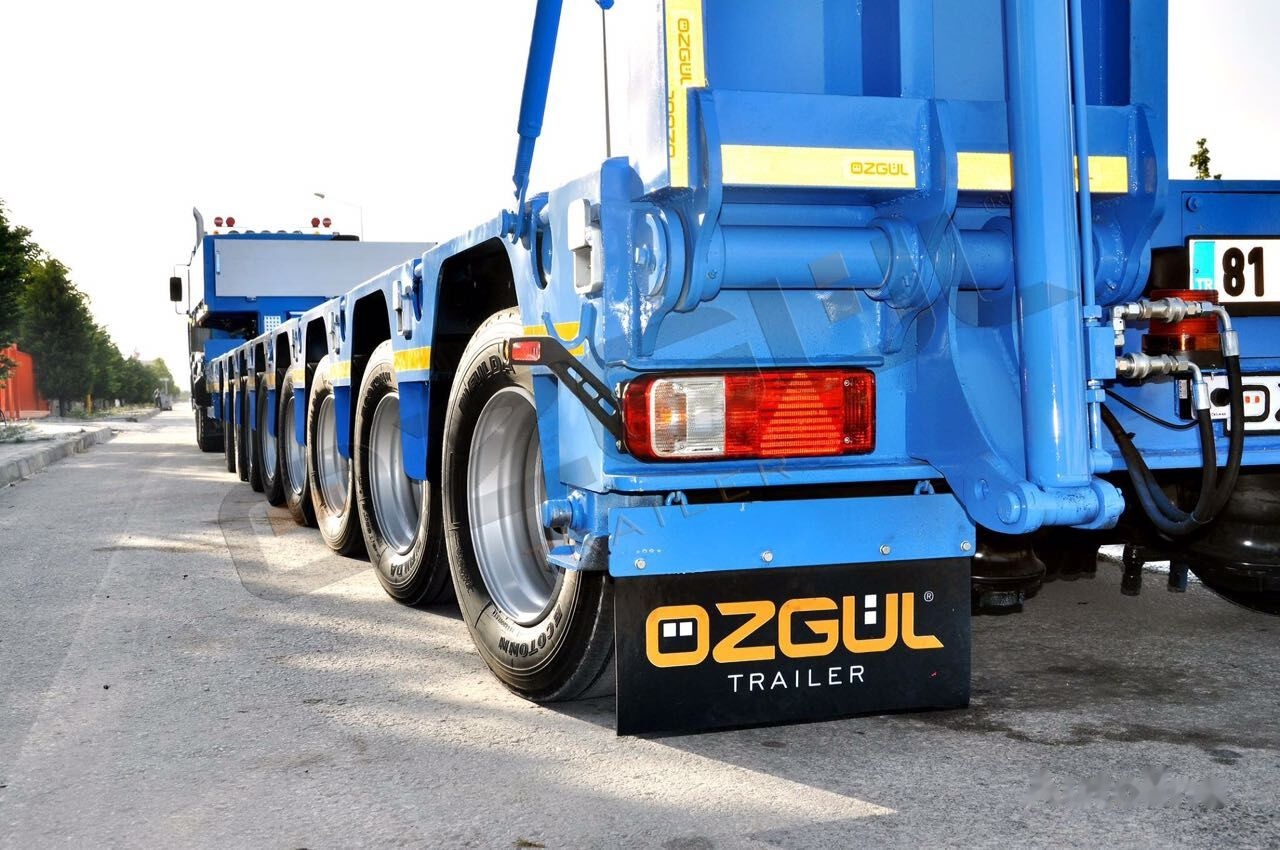 جديد عربة مسطحة منخفضة مقطورة لنقل المعدات الثقيلة Özgül 8 AXLE LOWBED SEMI TRAILER: صور 9