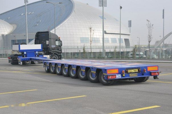 جديد عربة مسطحة منخفضة مقطورة لنقل المعدات الثقيلة Özgül 8 AXLE LOWBED SEMI TRAILER: صور 7