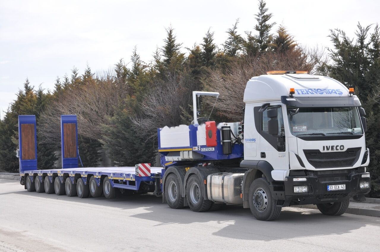 جديد عربة مسطحة منخفضة مقطورة لنقل المعدات الثقيلة Özgül 8 AXLE LOWBED SEMI TRAILER: صور 11