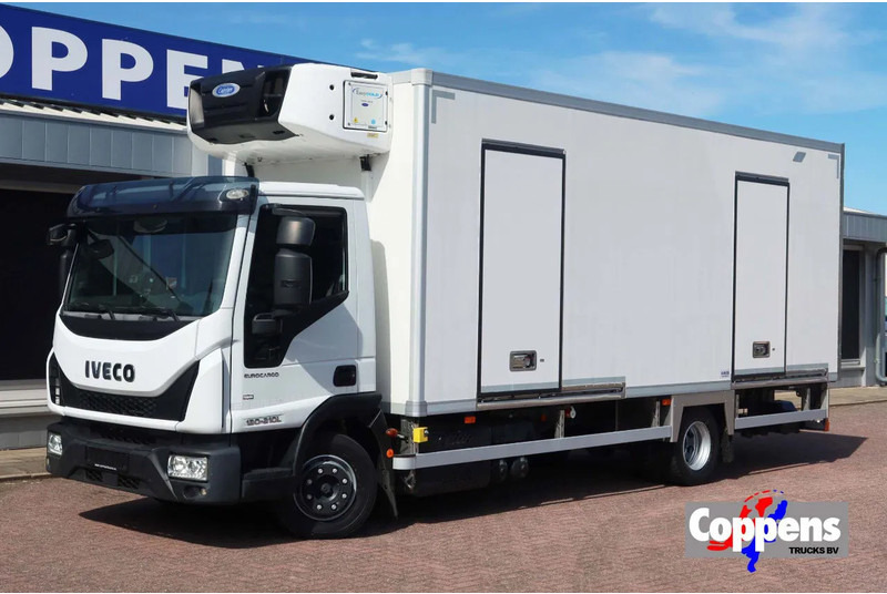 Iveco EuroCargo 120 El 210L Carrier Supra 850 MT Koel/Vries+Klep Bitemp met verplaatsbare wand - مبردة شاحنة: صور 1 Iveco EuroCargo 120 El 210L Carrier Supra 850 MT Koel/Vries+Klep Bitemp met verplaatsbare wand - مبردة شاحنة: صور 1