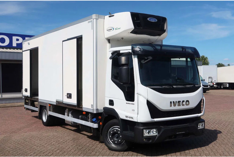 Iveco EuroCargo 120 El 210L Carrier Supra 850 MT Koel/Vries+Klep Bitemp met verplaatsbare wand - مبردة شاحنة: صور 2 Iveco EuroCargo 120 El 210L Carrier Supra 850 MT Koel/Vries+Klep Bitemp met verplaatsbare wand - مبردة شاحنة: صور 2