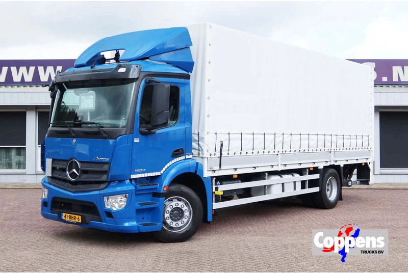 Mercedes-Benz Antos 1924L Huif + Klep Dhollandia 2000 KG Euro 6 - بصندوق مغلق شاحنة: صور 1 Mercedes-Benz Antos 1924L Huif + Klep Dhollandia 2000 KG Euro 6 - بصندوق مغلق شاحنة: صور 1