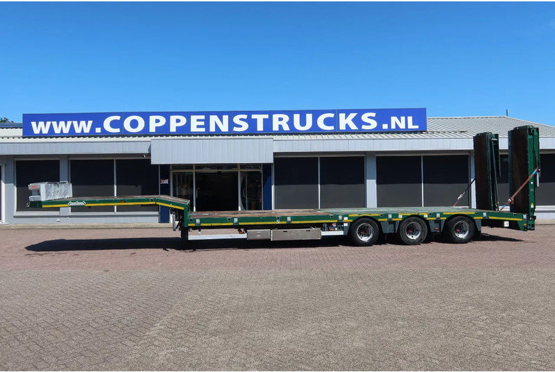 Nooteboom Semidieplader + Hydraulisch Rampen - عربة مسطحة منخفضة نصف مقطورة: صور 5 Nooteboom Semidieplader + Hydraulisch Rampen - عربة مسطحة منخفضة نصف مقطورة: صور 5