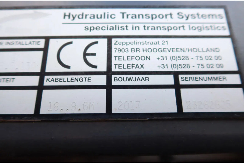 Volvo FE 280 Container / Kabelsysteem H.T.S Kabel, 15 ton, 575 cm 6 Cilinder - شاحنة - نظام الكابلات: صور 5 Volvo FE 280 Container / Kabelsysteem H.T.S Kabel, 15 ton, 575 cm 6 Cilinder - شاحنة - نظام الكابلات: صور 5