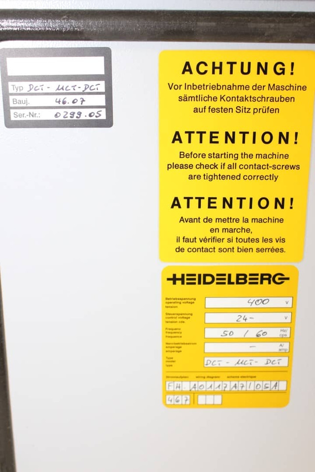 Heidelberg DCT-MCT-DCT - آلة الطي: صور 5 Heidelberg DCT-MCT-DCT - آلة الطي: صور 5