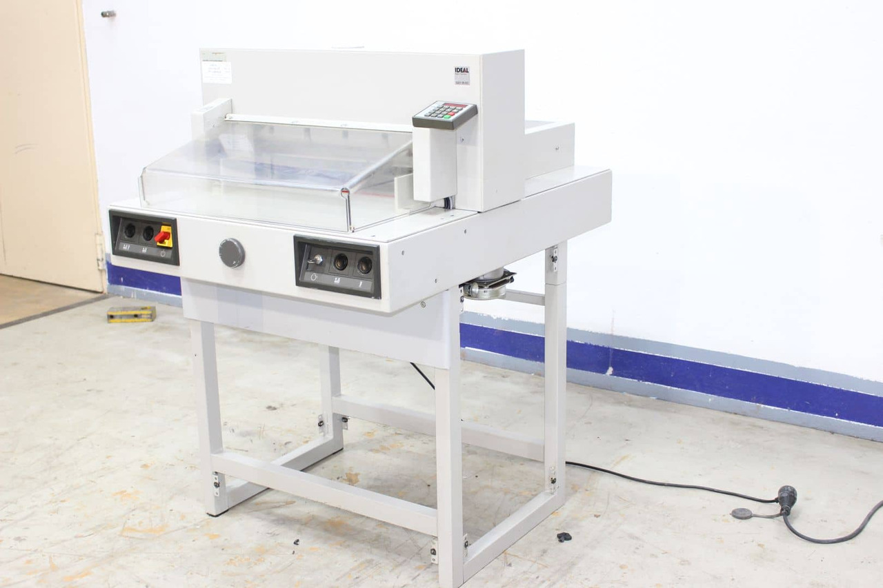 Ideal 521-95-EC - آلة قطع الورق: صور 3 Ideal 521-95-EC - آلة قطع الورق: صور 3