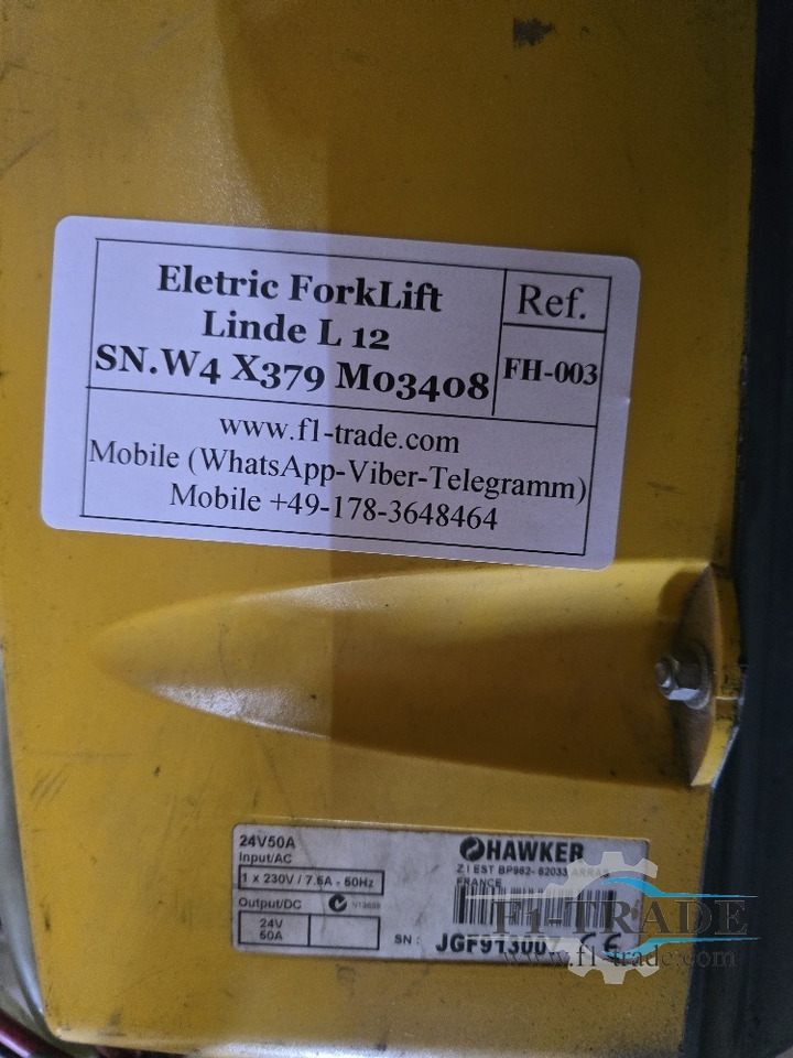 Linde L 12 - معدات تكديس: صور 5 Linde L 12 - معدات تكديس: صور 5