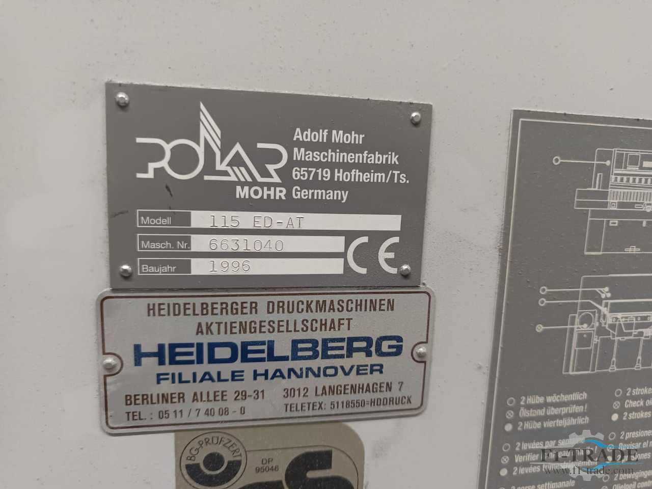 Polar 115 ED-AT - آلة قطع الورق: صور 3 Polar 115 ED-AT - آلة قطع الورق: صور 3