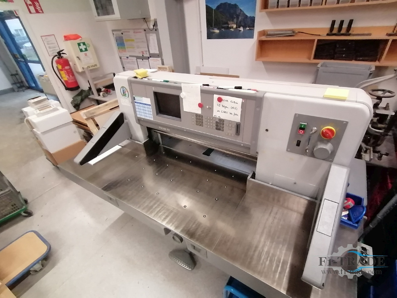 Polar 92 E - آلة قطع الورق: صور 2 Polar 92 E - آلة قطع الورق: صور 2