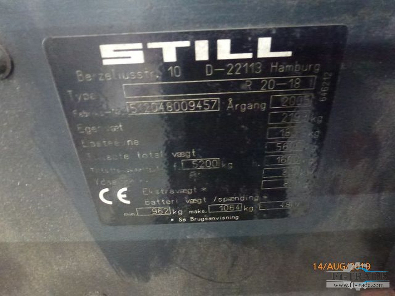 STILL R20-18I - رافعة شوكية كهربائية: صور 3 STILL R20-18I - رافعة شوكية كهربائية: صور 3