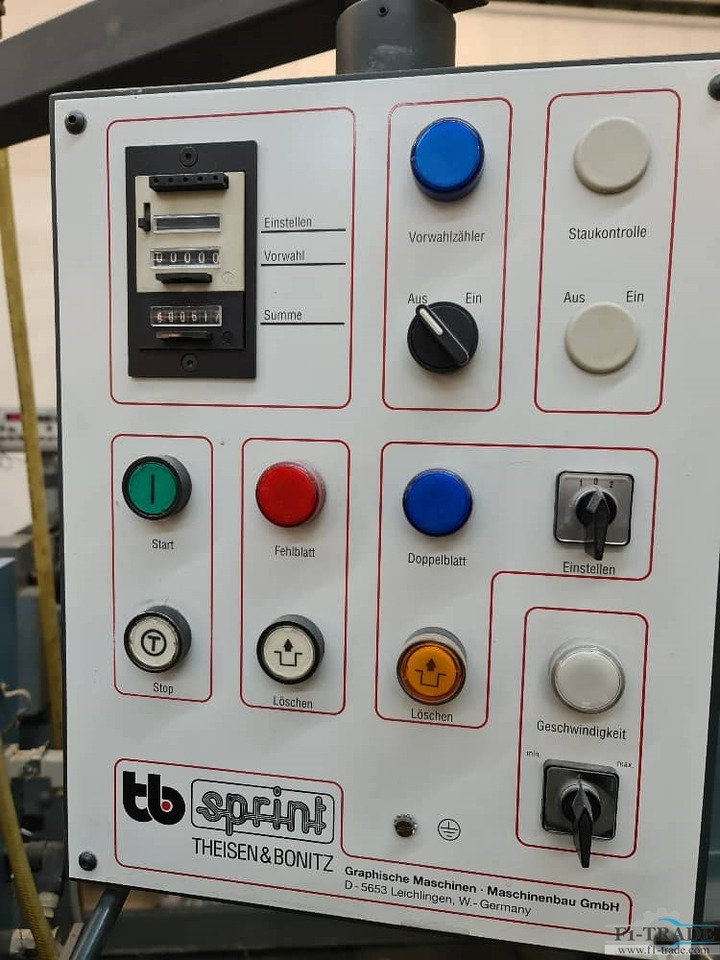 Theisen & Bonitz 315 VP + 303 QS - آلات الطباعة: صور 3 Theisen & Bonitz 315 VP + 303 QS - آلات الطباعة: صور 3