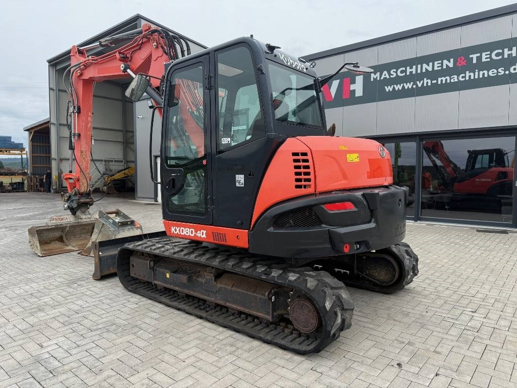 Kubota KX 080-4 - حفارة مصغرة: صور 3 Kubota KX 080-4 - حفارة مصغرة: صور 3