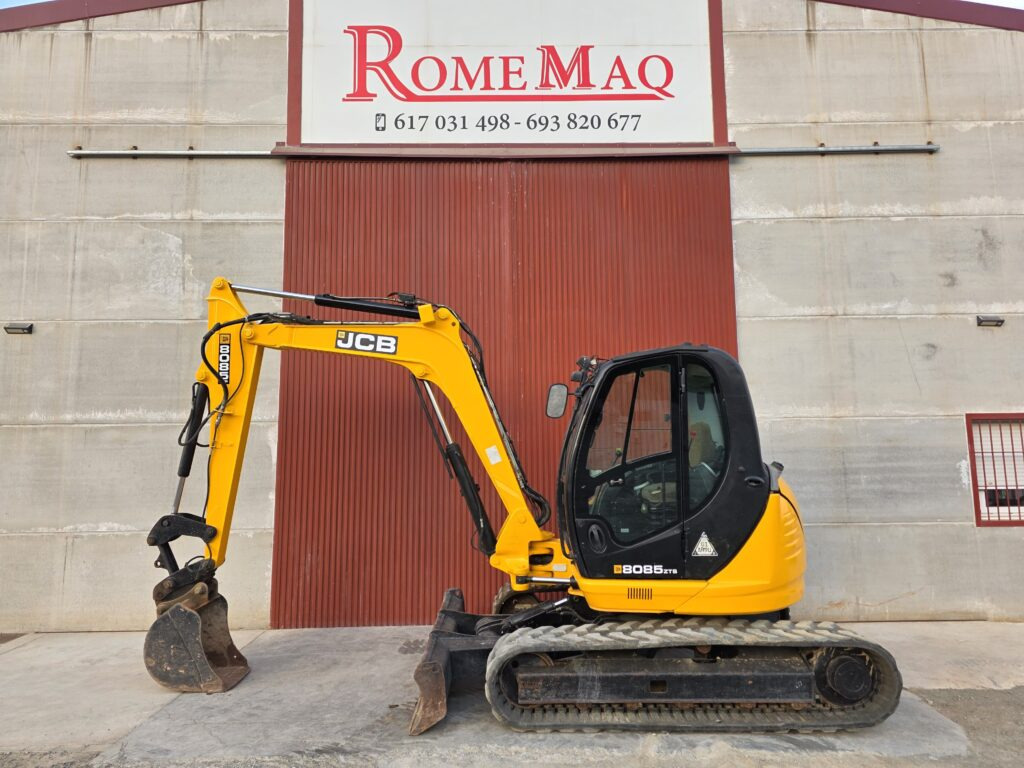 JCB 8085ZTS - حفارة مصغرة: صور 1 JCB 8085ZTS - حفارة مصغرة: صور 1