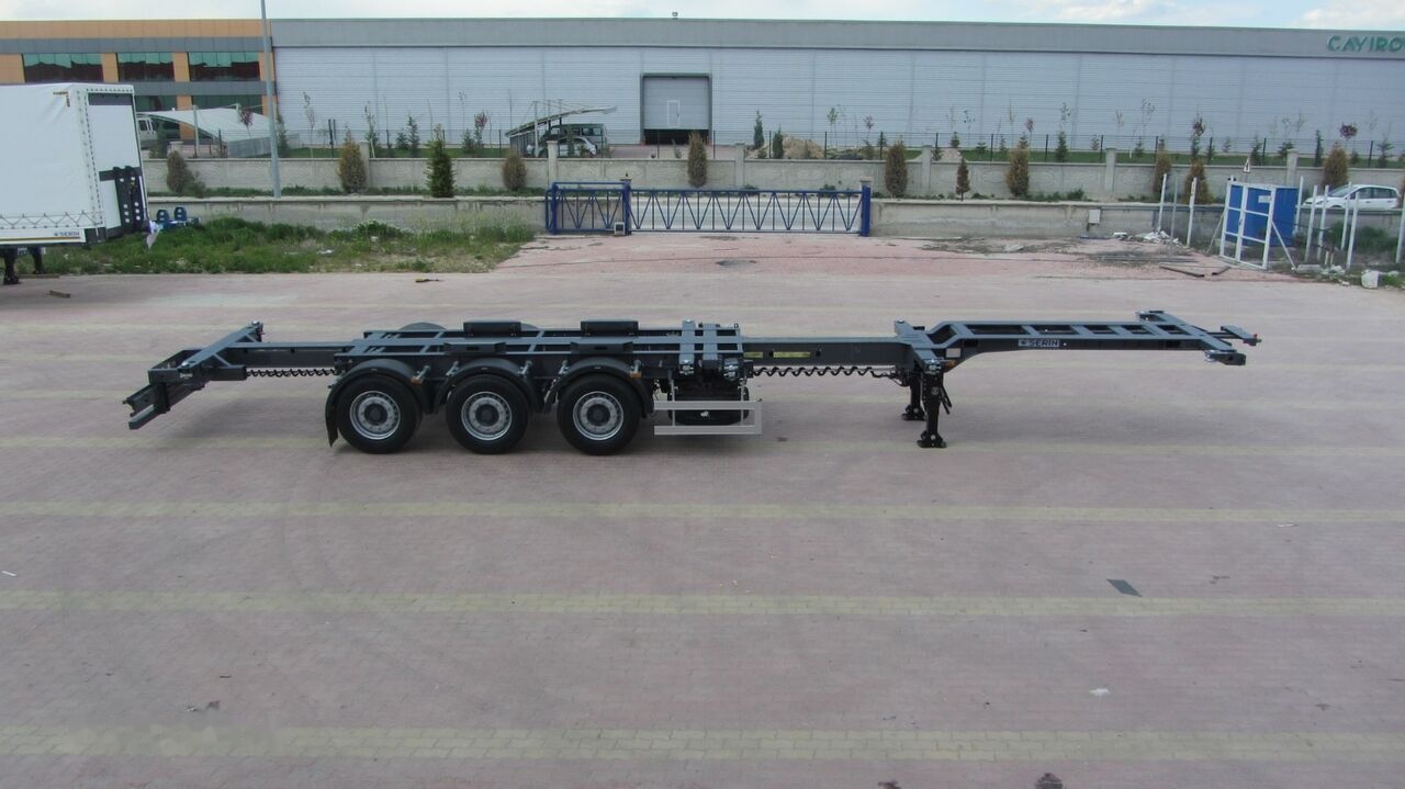 Reis Treyler Telescopic Container Carrier Semi Trailer - شاحنات الحاويات / جسم علوي قابل للتغيير نصف مقطورة: صور 2 Reis Treyler Telescopic Container Carrier Semi Trailer - شاحنات الحاويات / جسم علوي قابل للتغيير نصف مقطورة: صور 2
