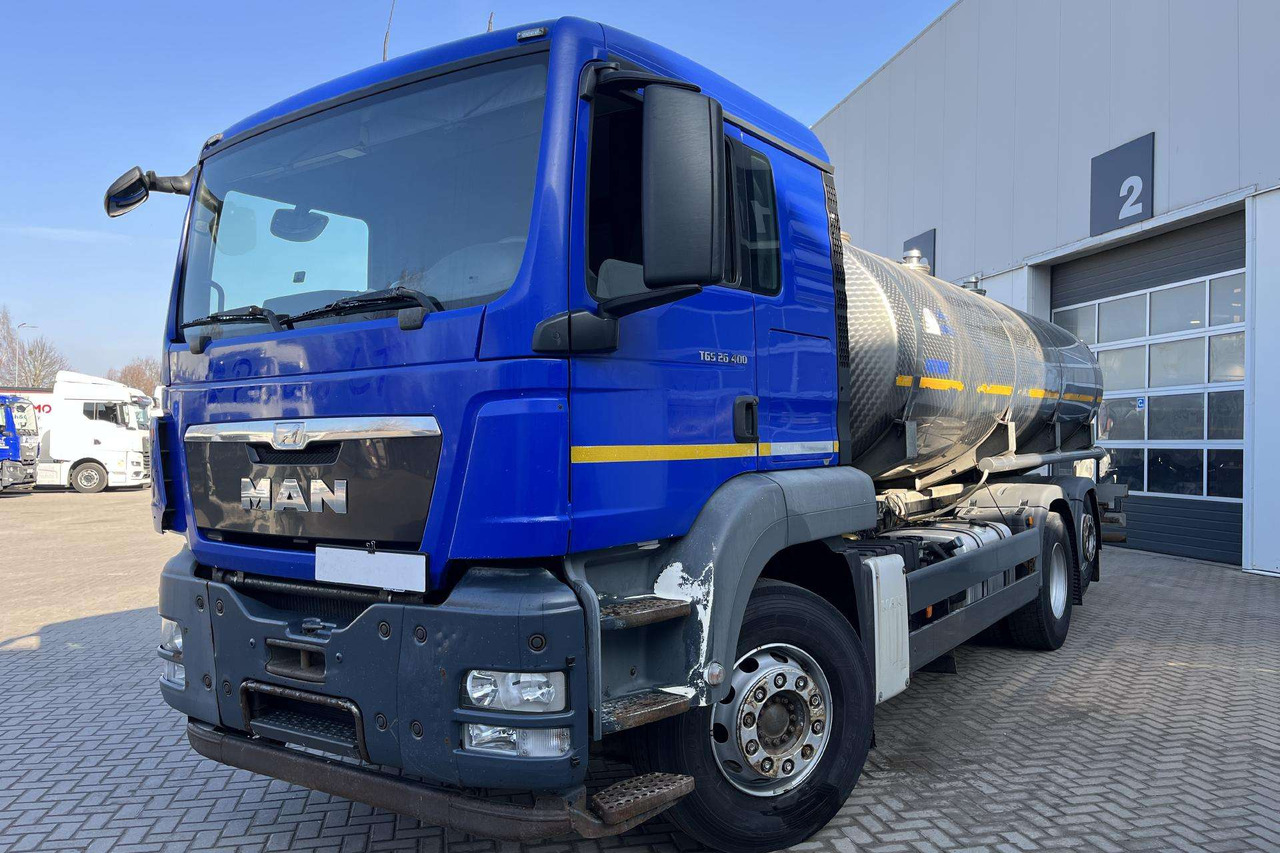 MAN TGS 26.400 6X2-2 Pienovežis (8488) - شاحنة صهريج, مقطورة صهريج: صور 1 MAN TGS 26.400 6X2-2 Pienovežis (8488) - شاحنة صهريج, مقطورة صهريج: صور 1