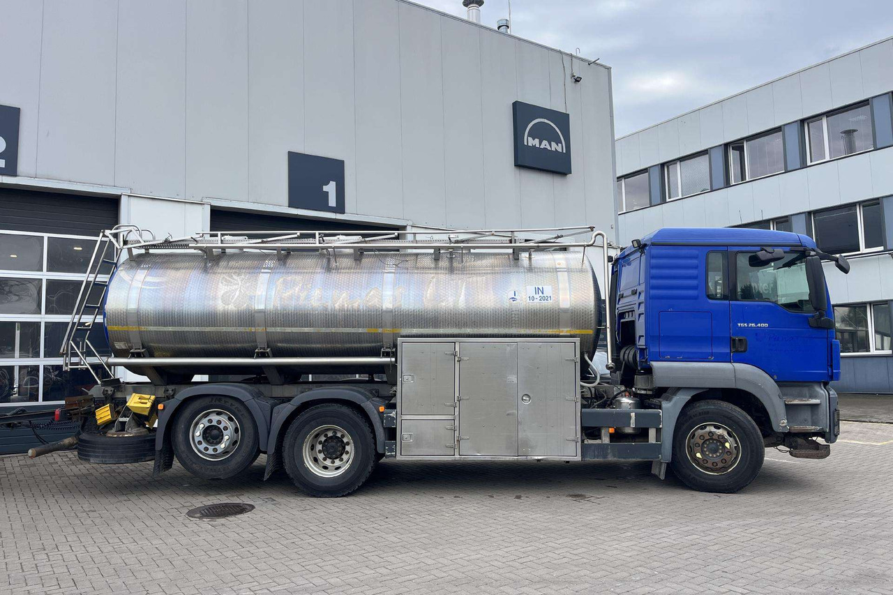 MAN TGS 26.400 6X2-2 Plandex (08632) - شاحنة صهريج, مقطورة صهريج: صور 4 MAN TGS 26.400 6X2-2 Plandex (08632) - شاحنة صهريج, مقطورة صهريج: صور 4