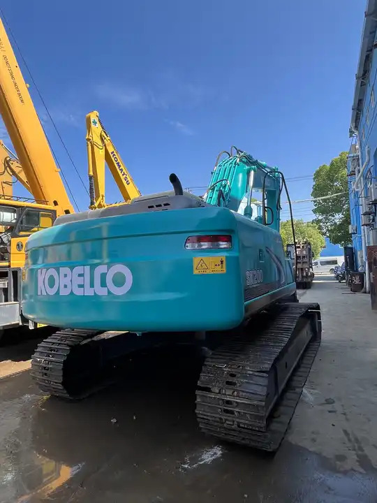 20t Used Kobelco Excavator Sk200-8 Sk200 210-8,Kobelco Sk140 Sk200 Sk210 Excavators In Shanghai - حفارات زحافة: صور 4 20t Used Kobelco Excavator Sk200-8 Sk200 210-8,Kobelco Sk140 Sk200 Sk210 Excavators In Shanghai - حفارات زحافة: صور 4