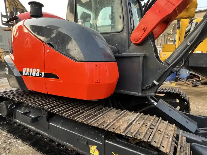 حفارات زحافة Excellent Performance Used Kubota Kx183-5 Digger Second Hand Mini Excavator 8ton Mini Crawler Excavator kx183-5kx183-3 For Sale: صور 6