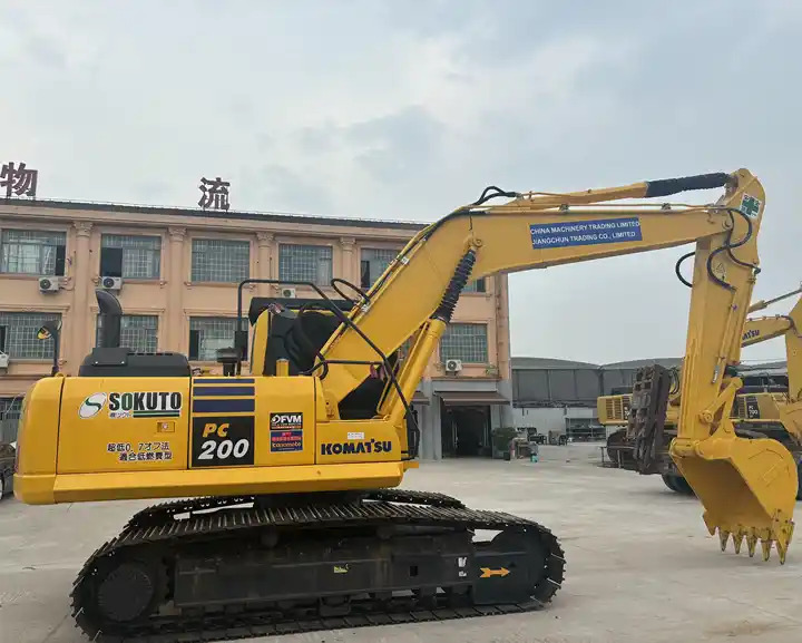 حفارة PC220 240 20ton Medium Used Komatsu PC200 Excavator for Various Working Environments: صور 1