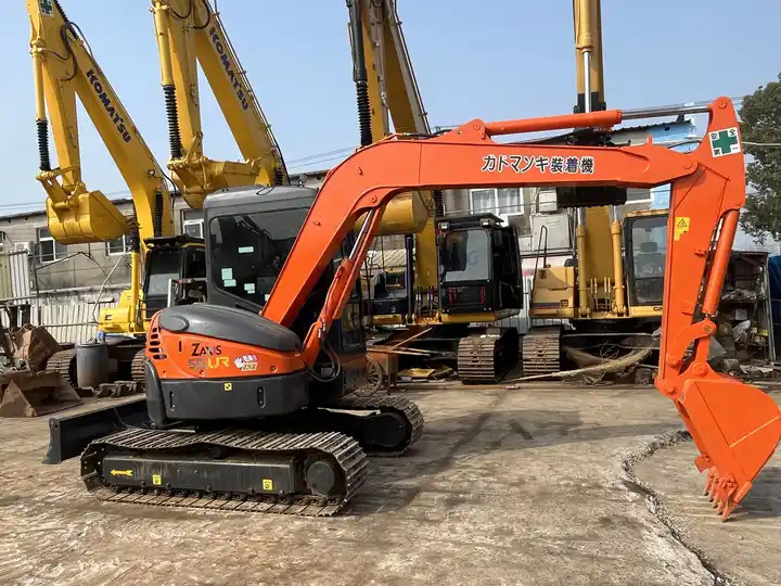 Used Original Hitachi ZX50 Hitachi Used Crawler Excavator Second Hand Mini 5 Ton Digger Construction Machinery - حفارات زحافة: صور 3 Used Original Hitachi ZX50 Hitachi Used Crawler Excavator Second Hand Mini 5 Ton Digger Construction Machinery - حفارات زحافة: صور 3