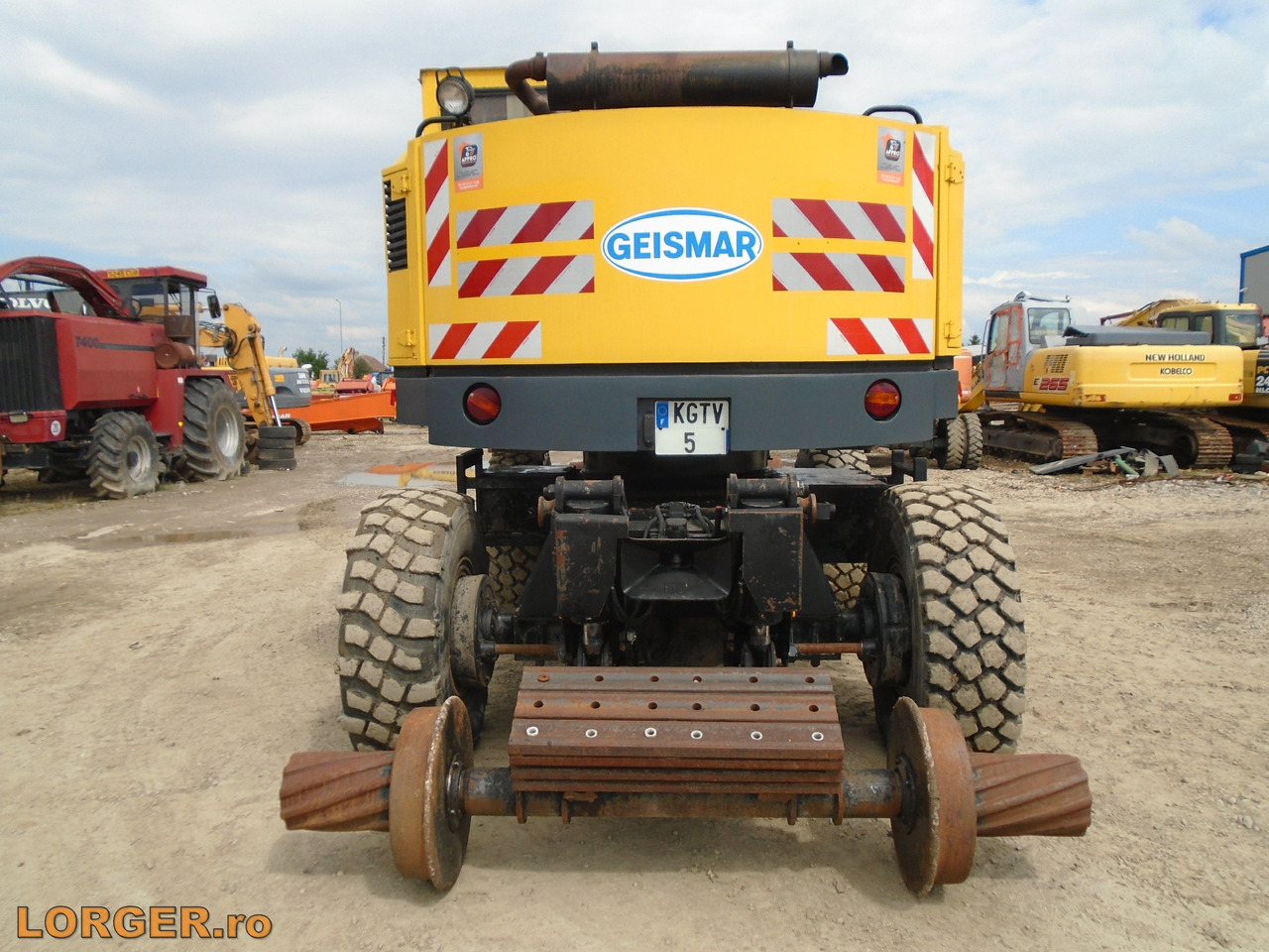 Geismar KGT-V - حفارة على عجلات: صور 5 Geismar KGT-V - حفارة على عجلات: صور 5
