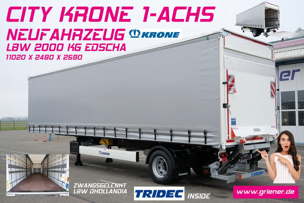 Krone SEP 10 CITY GARDINE KRONE 1-achs TRIDEC LBW Krone SEP 10 CITY GARDINE KRONE 1-achs TRIDEC LBW - الخيمة نصف مقطورة: صور 1 Krone SEP 10 CITY GARDINE KRONE 1-achs TRIDEC LBW Krone SEP 10 CITY GARDINE KRONE 1-achs TRIDEC LBW - الخيمة نصف مقطورة: صور 1