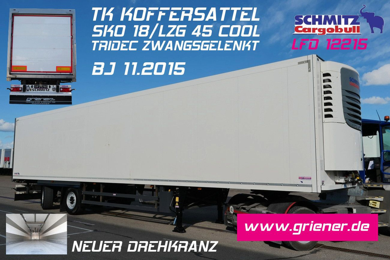 Schmitz Cargobull SKO 18/LZG/45 COOL / TRIDEC / CITY /TKM - مبردة نصف مقطورة: صور 1 Schmitz Cargobull SKO 18/LZG/45 COOL / TRIDEC / CITY /TKM - مبردة نصف مقطورة: صور 1