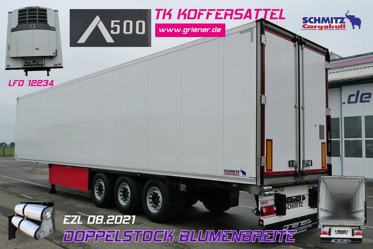 Schmitz Cargobull SKO 24/DOPPELSTOCK BLUMEN TK A500 DRP FP 45 - مبردة نصف مقطورة: صور 1 Schmitz Cargobull SKO 24/DOPPELSTOCK BLUMEN TK A500 DRP FP 45 - مبردة نصف مقطورة: صور 1