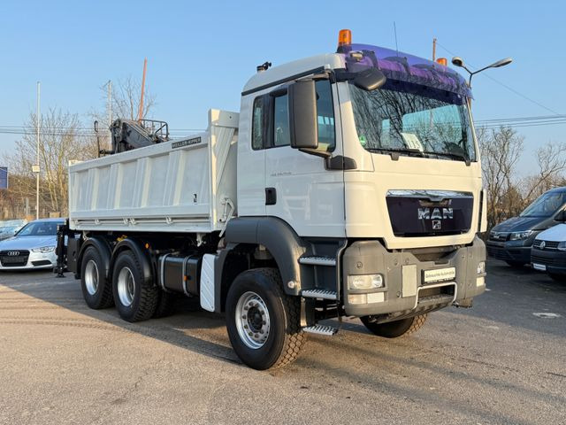 MAN TGS 26.400 Kipper mit Kran Jonsered 6x4 - قلابات: صور 2 MAN TGS 26.400 Kipper mit Kran Jonsered 6x4 - قلابات: صور 2