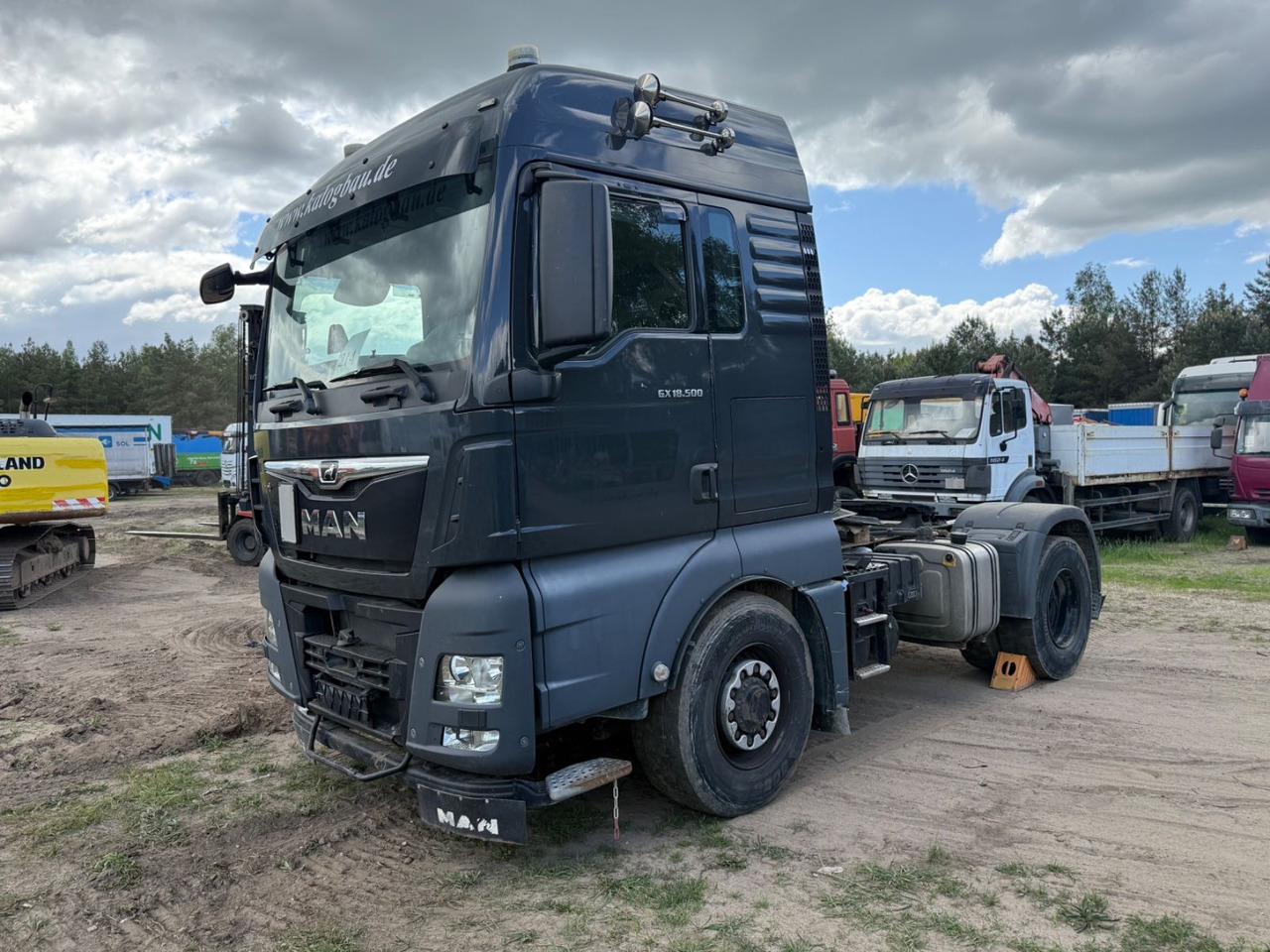 MAN TGX 18.500 Hydrodrive Kipphydraulik Motorschaden - شاحنة جرار: صور 3 MAN TGX 18.500 Hydrodrive Kipphydraulik Motorschaden - شاحنة جرار: صور 3