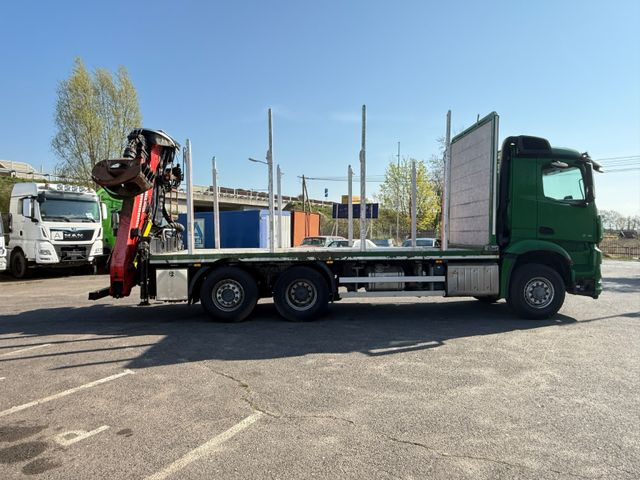 Mercedes-Benz Actros 2571 Holztransporter mit Kran - شاحنة قطع الأشجار, شاحنة كرين: صور 5 Mercedes-Benz Actros 2571 Holztransporter mit Kran - شاحنة قطع الأشجار, شاحنة كرين: صور 5