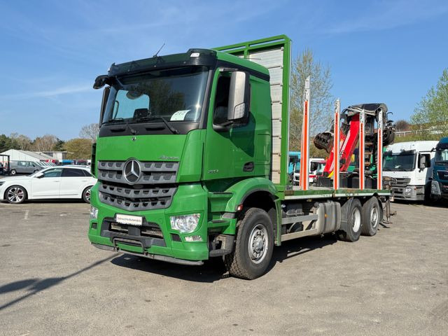Mercedes-Benz Actros 2571 Holztransporter mit Kran - شاحنة قطع الأشجار, شاحنة كرين: صور 3 Mercedes-Benz Actros 2571 Holztransporter mit Kran - شاحنة قطع الأشجار, شاحنة كرين: صور 3