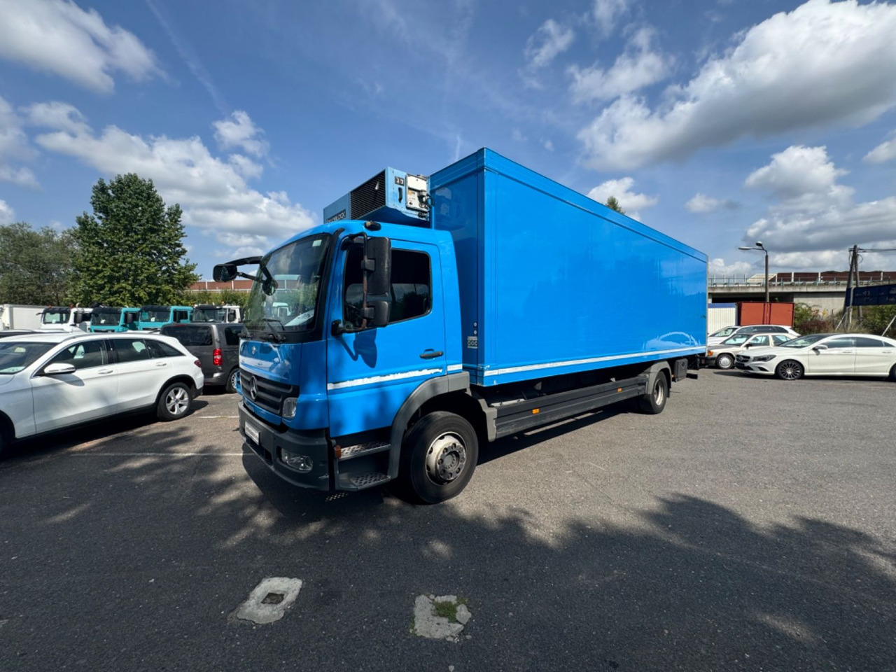 Mercedes-Benz Atego 1218 L - مبردة شاحنة: صور 3 Mercedes-Benz Atego 1218 L - مبردة شاحنة: صور 3
